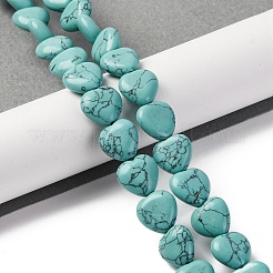 Synthetic Turquoise Beads Strands&nbsp;G-I372-A07-01