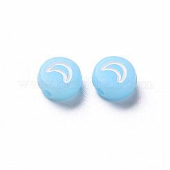 Opaque Acrylic Beads&nbsp;X-MACR-N008-40F