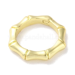 Rack Plating Brass Twister Clasps&nbsp;KK-Z039-34G