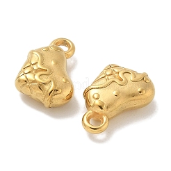 Ion Plating(IP) 304 Stainless Steel Charms&nbsp;STAS-Q334-03G