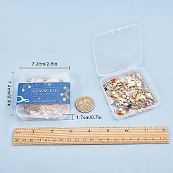 合金ペンダント  エナメル  気球と熱気球  ライトゴールド  ミックスカラー  22.5x13x3.5mm  21.5x10x3mm  穴：1.2mm  32個/箱&nbsp;DIY-SC0012-87