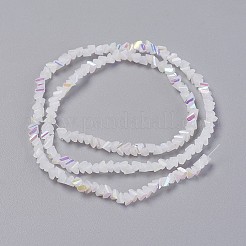 Imitation Jade Glass Beads Strands&nbsp;GLAA-F092-C05