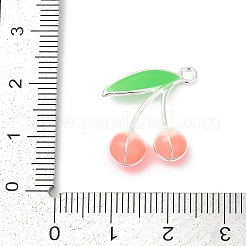 Alloy Enamel Pendants&nbsp;PALLOY-R151-43P-03
