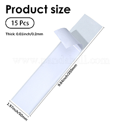 両面粘着テープ  長方形  ホワイト  250x50x0.2mm&nbsp;STIC-WH20006-10A