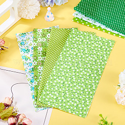 7 Sheets Cotton Fabric&nbsp;AJEW-TAC0042-03E