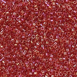 MIYUKIデリカビーズ  シリンダー  日本製シードビーズ  11/0  （染められたscar色の中のdb2374)  1.3x1.6mm  穴：0.8mm  約2000PCS /ボトル  10 G /ボトル&nbsp;SEED-JP0008-DB2374