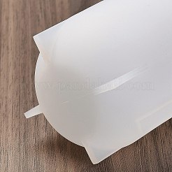 3D DIY シリコンキャンドル型  香り付きキャンドル型  コラム  61x56x104mm  内径：44x49mm&nbsp;DIY-K073-28B