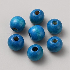 Wood European Beads&nbsp;WOOD-WH0024-160B