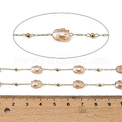 Handmade 316 Stainless Steel Link Chains&nbsp;CHS-G051-02G-01