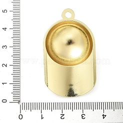 合金のチベット風チャーム  帽子チャーム  ゴールドカラー  43x25x9mm  穴：2.7mm&nbsp;PALLOY-S037-01G