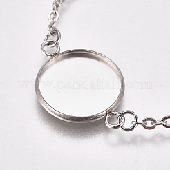 Tarnish Resistant 304 Stainless Steel Bracelet Making&nbsp;X-STAS-L248-006P-B