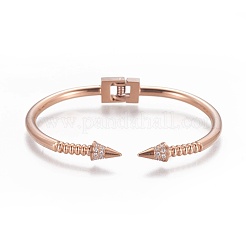 304 Stainless Steel Cuff Bangles&nbsp;BJEW-F400-11