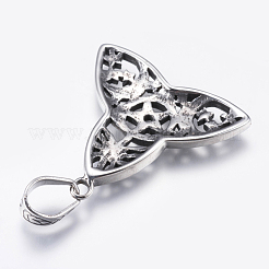 304 Stainless Steel Pendants&nbsp;STAS-E424-096AS