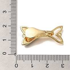 真鍮製ブラックリップシェル折りたたみ式留め具  カドミウムフリー＆ニッケルフリー＆鉛フリー  魚尾  18KGP本金メッキ  29mm  クラスプ：21x13x8mm  穴：1.2mm  フィッシュテール：10x12x1.5mm  穴：1.2mm&nbsp;KK-K389-134G