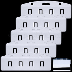 5Pcs Plastic ID Card Holder&nbsp;OFST-CP0001-17