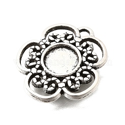 Tibetan Style Alloy Pendant Cabochon Settings for Enamel&nbsp;FIND-D042-09A-AS