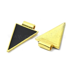 Brass Enamel Pendants&nbsp;KK-R157-10G