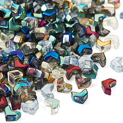 184Pcs 8 Style Electroplate Glass Beads Strands&nbsp;EGLA-TA0001-24