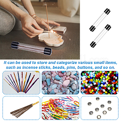 5Pcs PVC Plastic Transparent Storage Tube&nbsp;FIND-GA0008-68B