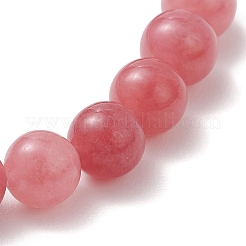 Natural Quartz Imitation Strawberry Quartz Beaded Stretch Bracelets for Women&nbsp;BJEW-JB13141
