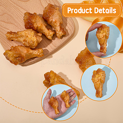 6Pcs Artificial Plastic Models&nbsp;DJEW-SC0001-28