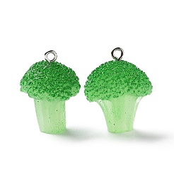Opaque Resin Vegetables Pendants&nbsp;RESI-H144-01