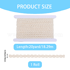 20 Yards Flower Cotton Lace Trim Ribbon&nbsp;OCOR-CY0002-66