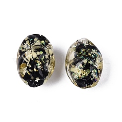 Handmade Foil Glass Beads&nbsp;FOIL-N035-02