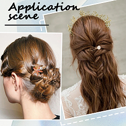 4 Bags 4 Colors Snap Hair Clips&nbsp;PHAR-CY0001-03