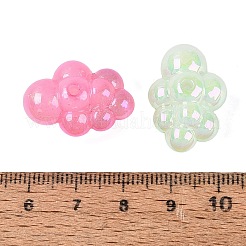 Luminous UV Plating Acrylic Beads&nbsp;OACR-Q204-18
