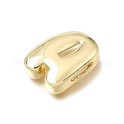 Brass Slide Charms&nbsp;KK-E802-33G