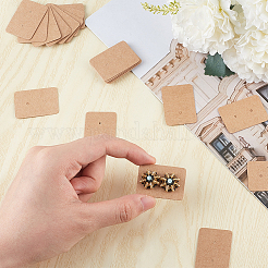 300Pcs Paper Jewelry Earring Display Cards with Hanging Hole&nbsp;CDIS-SP0001-05B