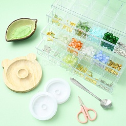 DIY Lampwork Beaded Bracelet Making Kit&nbsp;DIY-FZC0001-01A