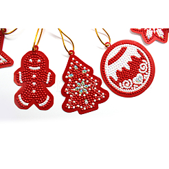 DIY Pendant Decorations Resin Diamond Painting Kit&nbsp;DIAM-PW0001-106