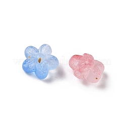 Plastic Two-tone Beads&nbsp;KY-G032-03