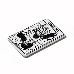 Tarot Theme Printed Acrylic Pendants&nbsp;MACR-G061-04P