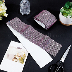 2Pcs Resin Rhinestone Glue Non-slip Car Door Stickers&nbsp;AJEW-GF0013-30B