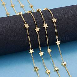 Handmade Brass Twisted Chains&nbsp;CHC-I006-05G