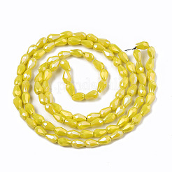 Electroplate Glass Beads Strands&nbsp;EGLA-S194-02A-01