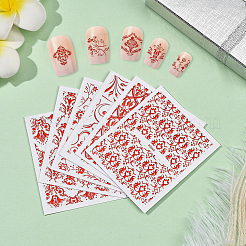 Self Adhesive PET Nail Art Stickers Decals&nbsp;MRMJ-WH20005-15B-05
