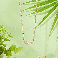 10Pcs 2 Colors Eco-friendly Rack Plating Brass Micro Pave Cubic Zirconia 2-Loop Charms&nbsp;KK-DC0003-11