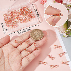 50Pcs Rack Plating Brass Pendant Pinch Bails&nbsp;KK-BBC0005-84