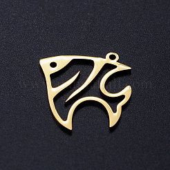 201 Stainless Steel Pendants&nbsp;STAS-S105-JN370-2