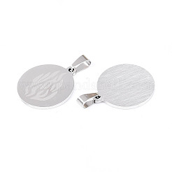 201 Stainless Steel Pendants&nbsp;STAS-T073-36P
