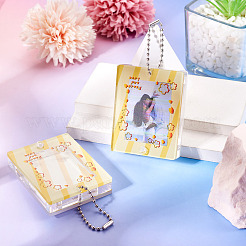 1Pc Mini Acrylic Photo Frame Stand&nbsp;AJEW-TA0002-95B
