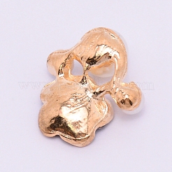 Alloy Enamel Cabochons Accessories with Enamel&nbsp;FIND-TAC0001-12