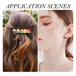 210G 7 Styles Handmade Polymer Clay Cabochons&nbsp;CLAY-TA0002-03