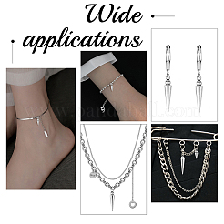 30Pcs 3 Style 304 Stainless Steel Pendants&nbsp;STAS-DC0015-33