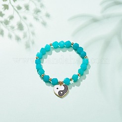 Natural Jade Stretch Bracelet&nbsp;BJEW-JB08525-03