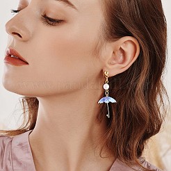 16Pcs Acrylic Umbrella Charms Pendants Acrylic Dangle Charm with Brass Loops for Jewelry Necklace Earring Making Handmade&nbsp;JX313A